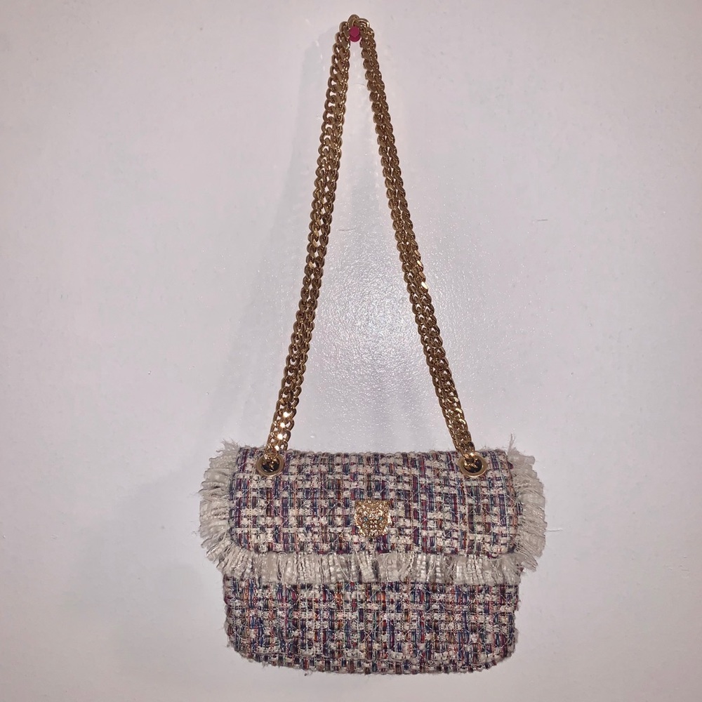 Steve Madden Tweed Mini Crossbody